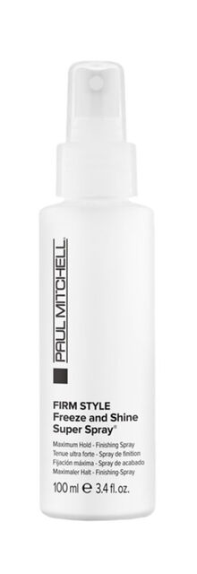 Paul Mitchell Freeze and Shine Super Spray Finishing Spray Travel Size Paul Mitchell Freeze and Shine Super Spray Finishing Spray Travel Size